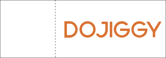 Punk Rock QR Event Ticket Product Back