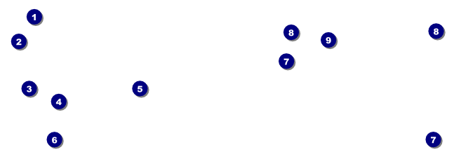 Punk Rock QR Event Ticket Front Field Markers