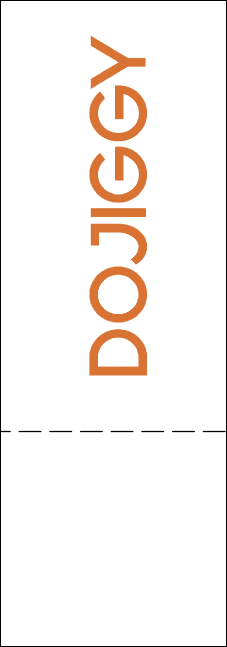 Run for a Cause Pink QR Event Ticket Product Back