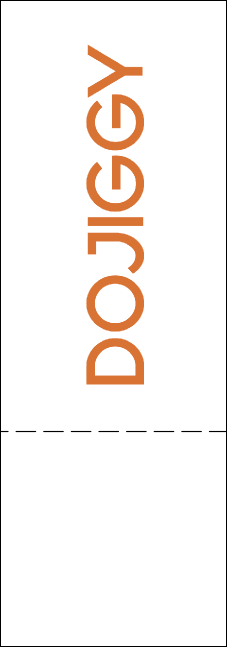 Softball QR Event Ticket Product Back