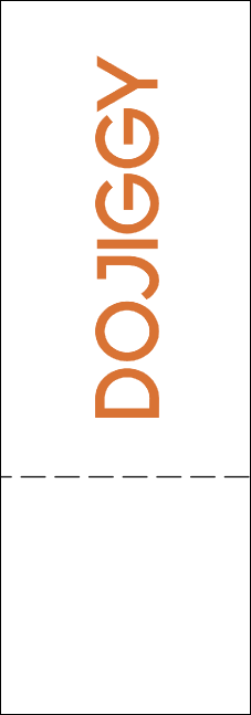 Spaghetti QR Event Ticket Product Back