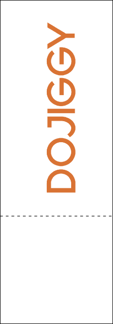 Track and Field QR Event Ticket Product Back