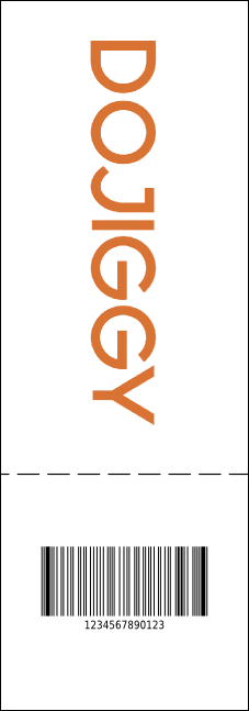 Your Photo Concert QR Event Ticket Product Back