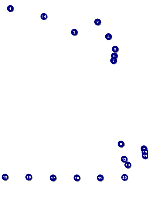 Bike for a Cause Logo Flyer Front Field Markers