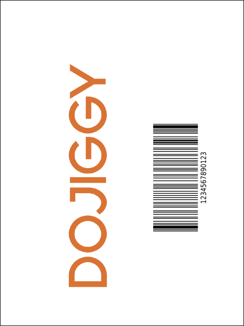 Abstract Economy Event Badge Product Back