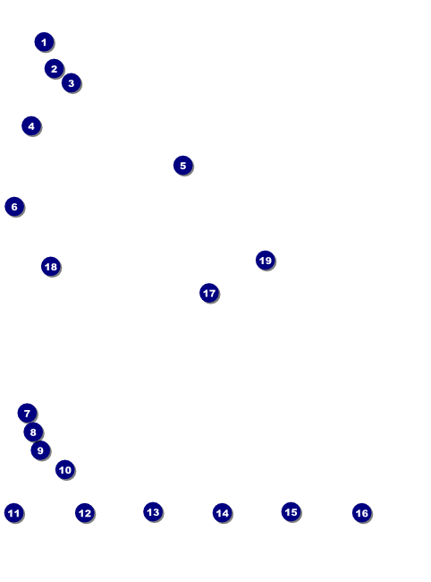 Roller Derby Pink Leopard Logo Flyer Front Field Markers