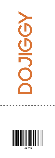Home Improvement Event Ticket Product Back