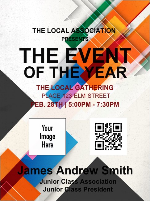 All Purpose Angle Economy Event Badge Product Front