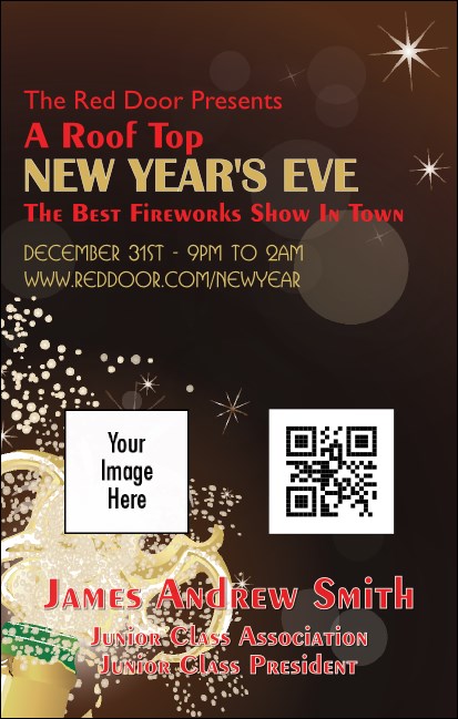 Champagne Bistro VIP Event Badge Medium