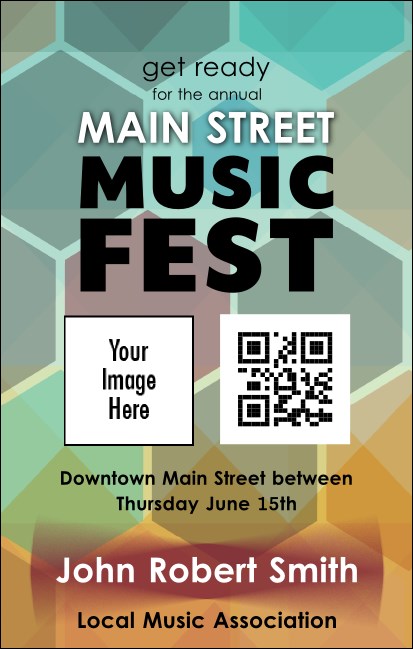 Music Festival VIP Event Badge Medium VIP Event Badge Medium Product Front