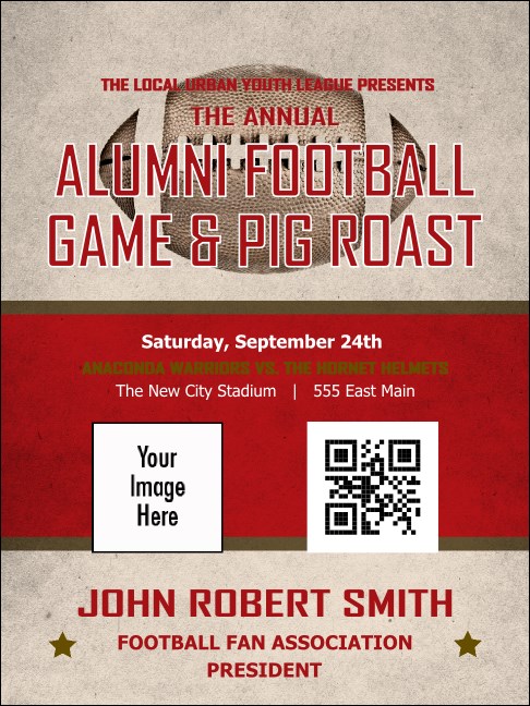 Football Red Economy Event Badge