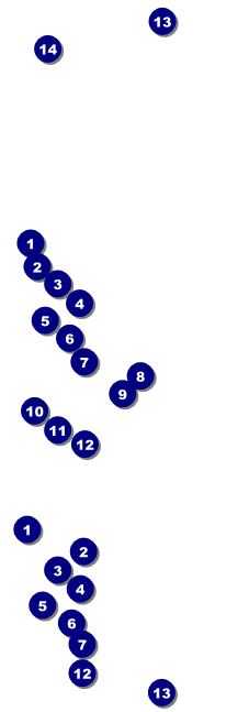 Fine Art General Admission Ticket Front Field Markers