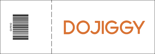 Diamond Dog General Admission Ticket Product Back