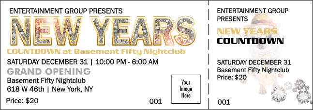 Diamond Dog General Admission Ticket Product Front