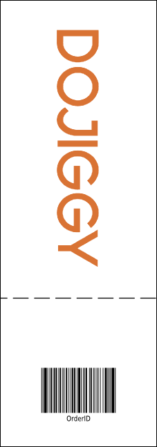 LGBT Pride Event Ticket Product Back