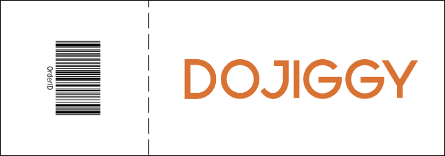 MMA Sword Green Event Ticket Product Back