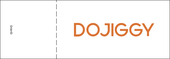 Lacrosse LAX Stick Event Ticket Product Back