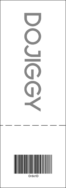 Peace Dove Event Ticket Product Back