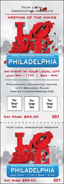 Philadelphia Rose Event Ticket