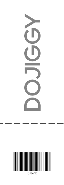 Milwaukee General Admission Ticket (Black and White) Product Back