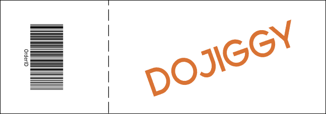 Cool Christmas General Admission Ticket 002 Product Back