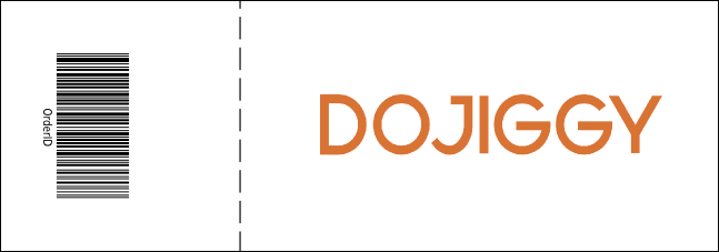 St. Patrick's Day General Admission Ticket 005 Product Back