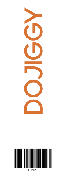 Christmas Tree General Admission Ticket 001 Product Back