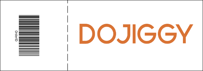 Khaki Landscape General Admission Ticket Product Back