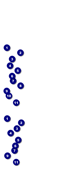 Christmas General Admission ticket with full bleed Front Field Markers