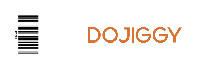 American Flag Ticket 001 Product Back