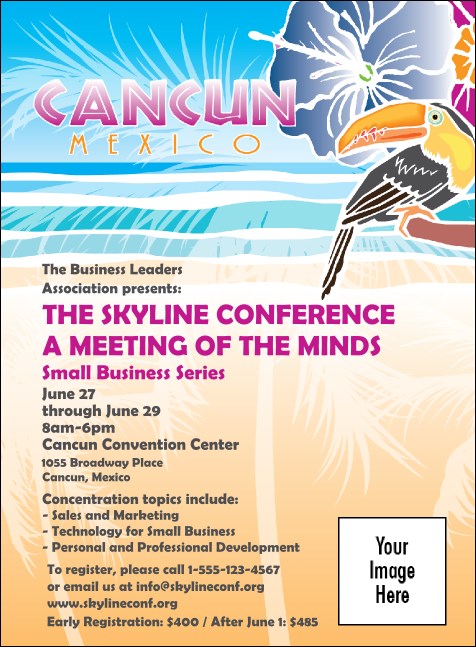 Cancun Invitation Product Front