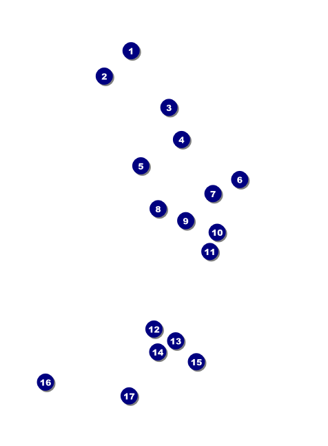 Stock Car Racing Invitation Front Field Markers