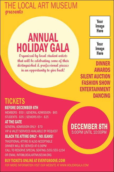 Circle Gala Poster Product Front