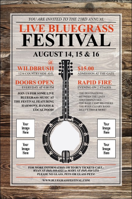 Banjo Poster Product Front