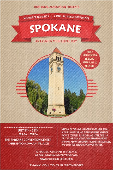 Spokane Poster