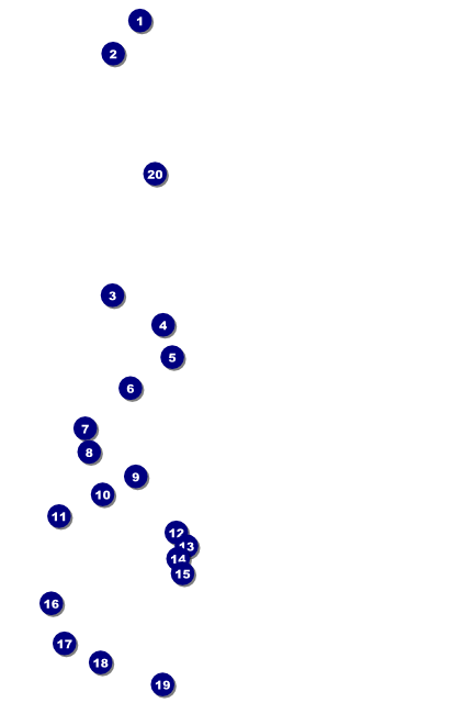 Sports Poster 001 in Maroon and Gold Front Field Markers