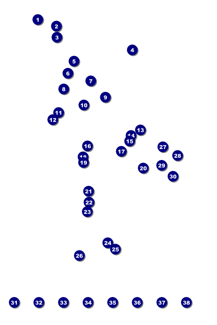50s Swing Dance Poster Front Field Markers