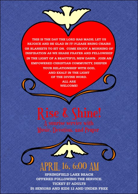 Big Heart Purple Postcard Product Front