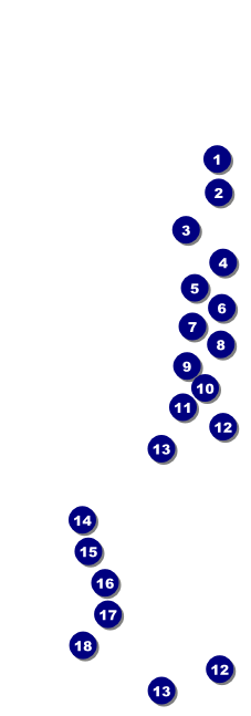 Sexy Vampire Raffle Ticket Front Field Markers