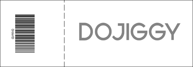 Memphis BW Raffle Ticket Product Back