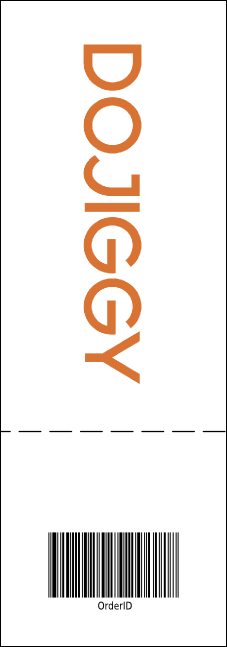 All-Star Retro Baseball Raffle Ticket Product Back