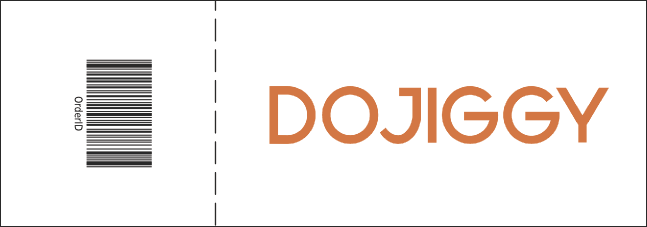 MMA Frontkick Raffle Ticket Product Back