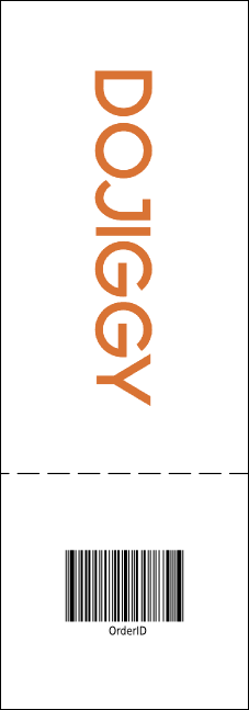 Lotus Flower Raffle Ticket Product Back