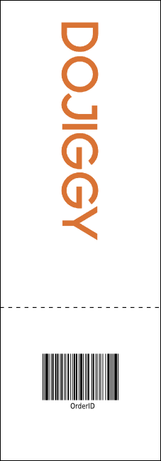 Claus-A-Palooza Raffle Ticket Product Back