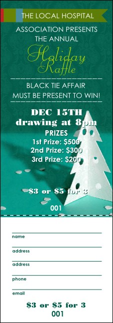 Paper Tree Raffle Product Front