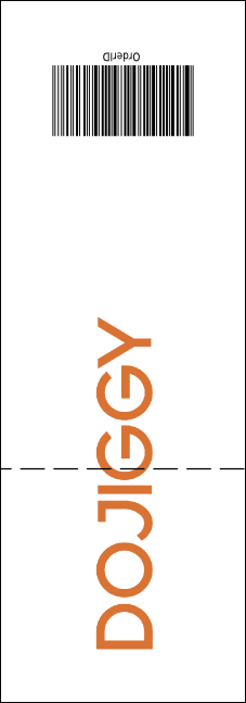 Portland Raffle Ticket Product Back