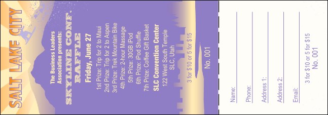 Salt Lake Raffle