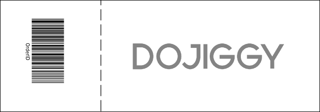 All Purpose Raffle Ticket 005 Product Back