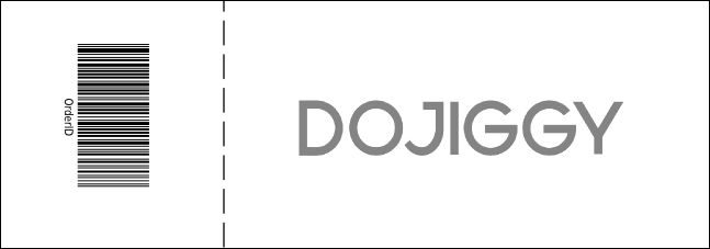 All Purpose Raffle Ticket 004 Product Back