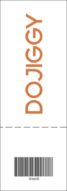 Halloween Raffle Ticket 002 Product Back